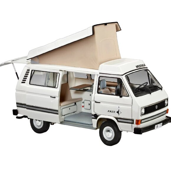 Revell 1:25 Volkswagen T3 "Camper" Model Set (Plastic) New in Box - Picture 3 of 16